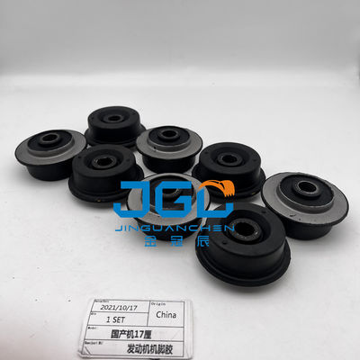 Motor de montaje de los sistemas del motor de las piezas de caucho cojín de los pies parachoques para la máquina doméstica 17 mm