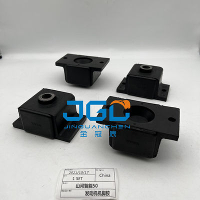 Absorbedores de choque de caucho para accesorios de excavadoras