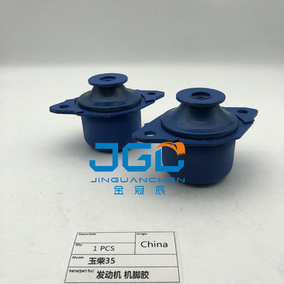 Alta calidad YC35 montaje del motor de la excavadora tamaño 14 mm de caucho montaje del motor