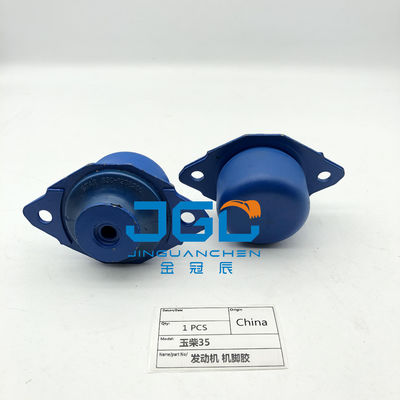 Alta calidad YC35 montaje del motor de la excavadora tamaño 14 mm de caucho montaje del motor