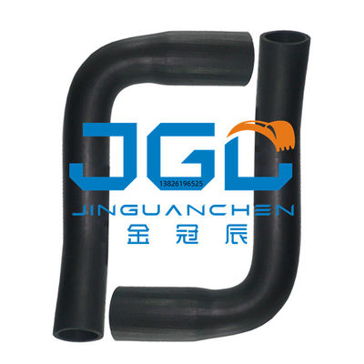 SK200-2、5 piezas de caucho de la manguera de agua de la excavadora tubo de drenaje medio superior YN05PO1021P1