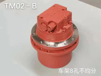 TM02 GM02 Final Drive Assy Reducción de velocidad de engranaje planetario Motor Reducción de caja de engranajes para excavadora U15-3 PC14R2 CX18 Zx18