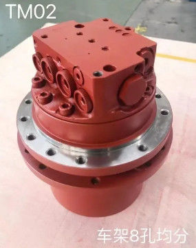 Motor de viaje TM02 GM02 Dispositivo final Assy Reducción de velocidad de engranaje planetario Motor Reducción de caja de engranajes para excavadora 10F2