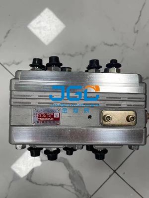 Nuevo ZAX200 ZAX210 ZAX250 ZAX230 Control de flujo de la válvula del transbordador de la excavadora Válvula hidráulica YA00000543 YA00000543 C0400-60018