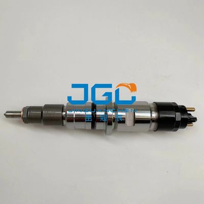 Inyector de combustible diésel 0445120383 para excavadora Sistema hidráulico de Cummins QSB7 QSB6.7 Partes del motor