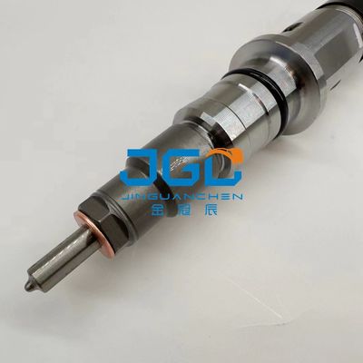 Inyector de combustible diésel 0445120383 para excavadora Sistema hidráulico de Cummins QSB7 QSB6.7 Partes del motor
