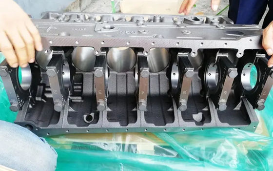 PC200-7 Excavadora 6D102 Bloque del cilindro del motor 6731-21-1170