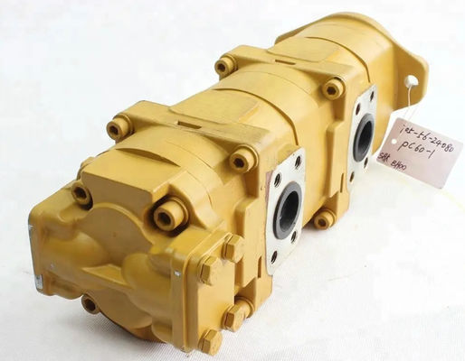 PC60-1 Bombas de engranajes hidráulicos para excavadoras 705-52-20100, 705-12-34210, 705-14-24530, 705-56-24080