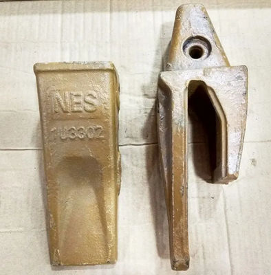 1U3302 Dientes de cubo de excavadora con soporte para dientes