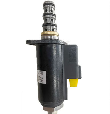 Excavadora piezas electrónicas válvula de solenoide hidráulica E329D combustible para motores diesel 12V 24V válvula de solenoide y interruptor