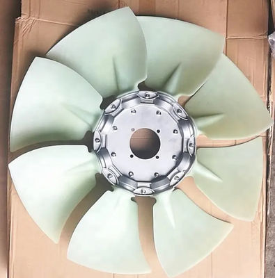 Cuchilla de ventilador 14579495 Partes de excavadoras EC210B D6E Cuchilla de ventilador de motor de metal