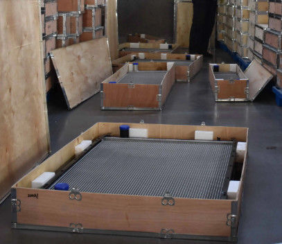 Fabrica de piezas de excavadora, radiador R225-7 y materiales de aluminio
