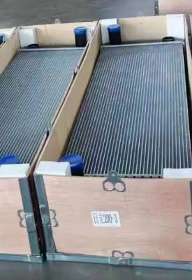 Radiador de aluminio de buena calidad R210-5 fábrica de venta para excavadoras