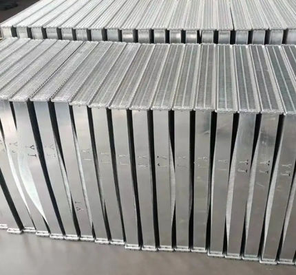 Radiador de aluminio de buena calidad R210-5 fábrica de venta para excavadoras