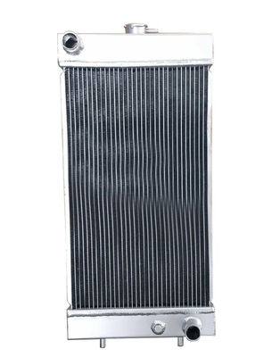 Radiador de excavadora SK60-8 Para la excavadora de aluminio Material de trabajo bien