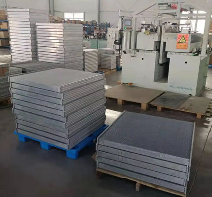 Radiador de excavadora de aluminio para aplicaciones de ingeniería de excavadora SH120A1