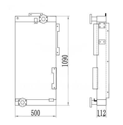 R210LC-9 R210NLC-9 R250LC-9 R210W-9 R215-9 Frío de aceite 11Q6-40640 para excavadora