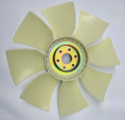 Apto para excavadoras Komatsu PC60-5-6-7 PC120-5-6-7 Cuchilla de ventilador 4D95/4D102