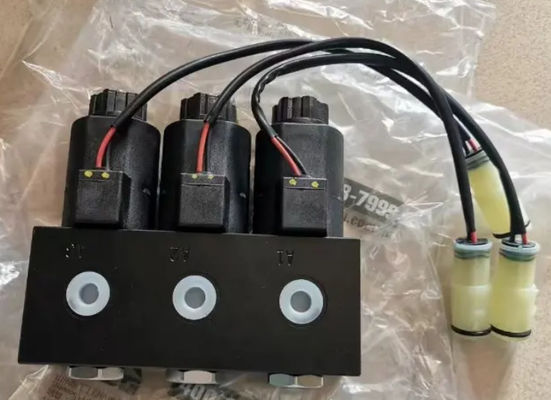 Volvo 120D 210D Excavadora ensamblaje del asiento de la válvula de solenoide para el motor de la maquinaria de ingeniería