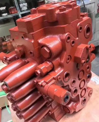 La válvula de distribución de control principal hidráulica original para piezas de excavadora es adecuada para KYB13 YC135 SH120SWE150
