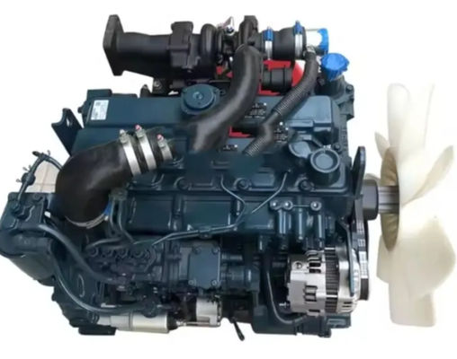 El motor de la excavadora es el motor de la excavadora.