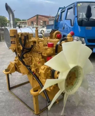 Excavadora Carter 320c, montaje del motor