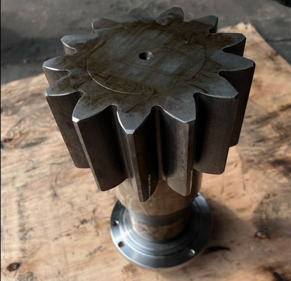 Maquinaria de construcción piezas del eje de engranaje para la excavadora ZX200-3 eje del motor oscilante