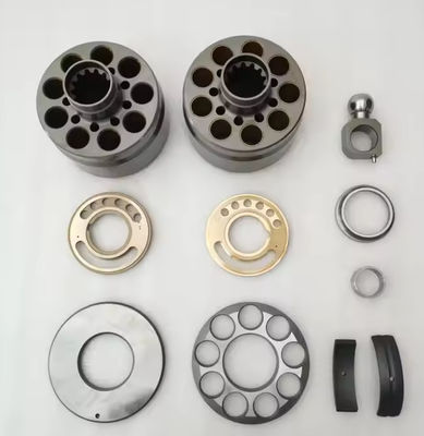 SBS80 SBS120 SBS140 Excavadora Conjunto de bombas de pistón Partes hidráulicas para maquinaria de construcción Material de hierro fundido
