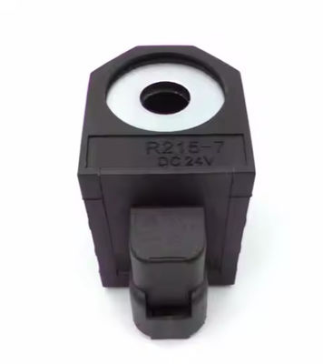 YU'AN 24V Excavadora bobina de válvula de solenoide XKBL-00004 para R210LC-7 R215LC-7