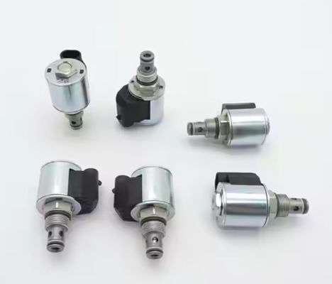 Válvula solenoide hidráulica de 12 V AT195142 para excavadora 710J 325J 310SJ 710G 310G