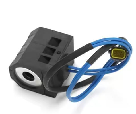 Bobina de electroválvula rotativa para excavadora DH150 DH220 DH225 DH300-5-7, accesorios, 24V, 52.3mm, 13mm