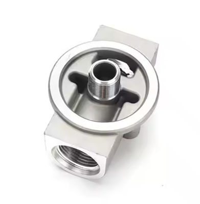 Filtro de aceite combustible de alta calidad E200B E320B 093-7521, cabezal 207-4 para excavadora
