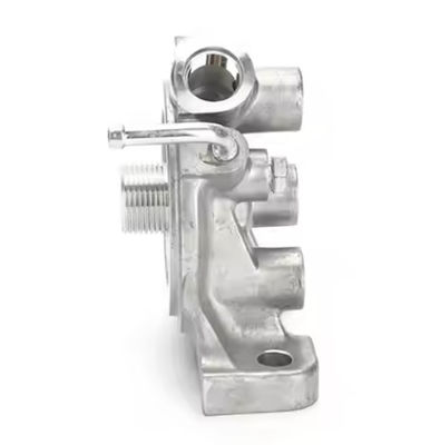 Partes del motor SK460-8 Cabeza del filtro de combustible asiento del filtro para excavadora