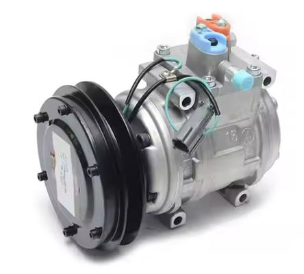 PC200-6 Compresor de aire acondicionado para excavadoras 20Y-979-D380 10PA15C R134A Compresor de CA de 24 V