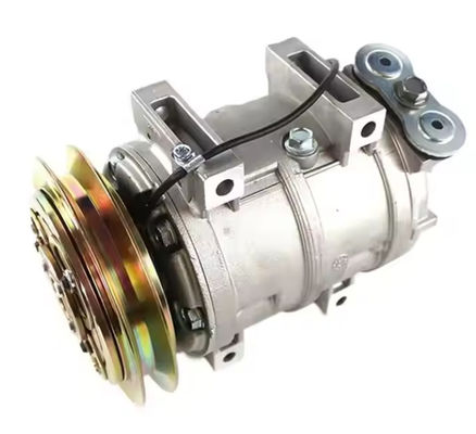 Compresor de aire acondicionado 506211-6571 para excavadora EX200LC-5 EX200-5 DKS15CH Motor de 24 V