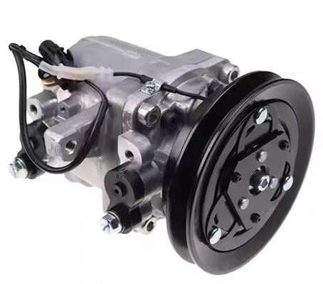 Compresor de aire acondicionado 447180-6430 para excavadora SV06E motor 12V 108mm