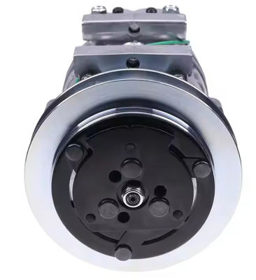 Compresor de aire acondicionado para piezas de excavadora 4674027 para excavadora 60D 60G SD7H13 Motor 24V