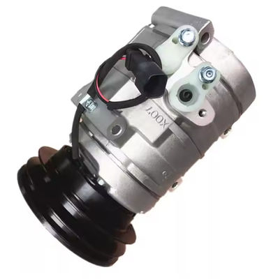 Compresor de aire acondicionado 447260-6121 Para excavadora 312D 320D 385C Motor 24V