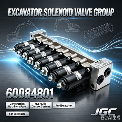 60084801 Grupo de válvulas solenoides apto para cualquier excavadora
