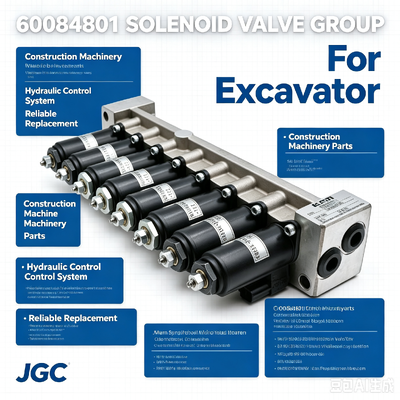 60084801 Grupo de válvulas solenoides apto para cualquier excavadora