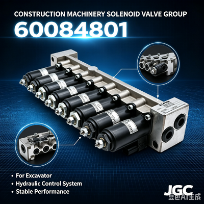 60084801 Grupo de válvulas solenoides apto para cualquier excavadora
