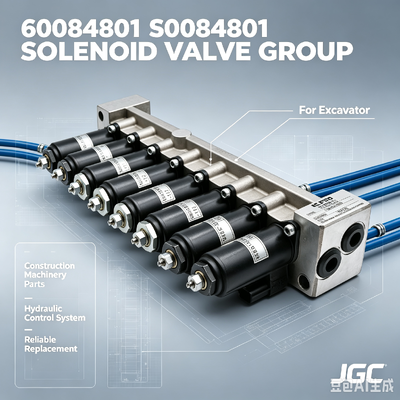60084801 Grupo de válvulas solenoides apto para cualquier excavadora
