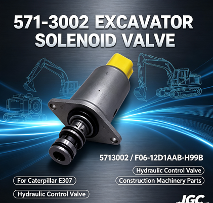 Para la excavadora E307 válvula solenoide hidráulica F06-12D1AAB-H99B
