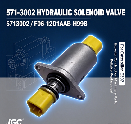 Para la excavadora E307 válvula solenoide hidráulica F06-12D1AAB-H99B
