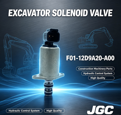 Válvula Solenoide de Alta Calidad F01-12D9A20-A00 Adecuada para Piezas de Maquinaria de Construcción de Excavadoras