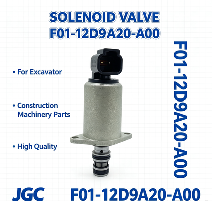 Válvula Solenoide de Alta Calidad F01-12D9A20-A00 Adecuada para Piezas de Maquinaria de Construcción de Excavadoras