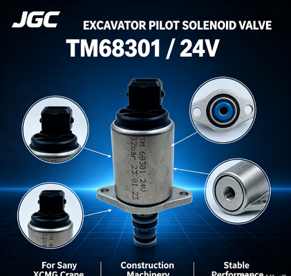 STAR ZEBRA TM68301 Piezas de excavadora Nueva válvula de solenoide proporcional de Thomas Pilot para grúa Sany XCMG 24V para industrias minoristas
