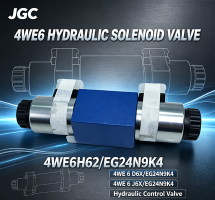 Válvula hidráulica 4WE6H62/EG24N9K4 Válvula solenoide hidráulica 4WE 6 D6X/EG24N9K4 4WE 6 J6X/EG24N9K4