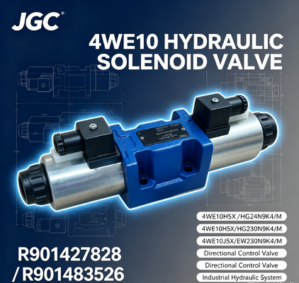 4WE10 Series R901427828 4WE10H5X/HG24N9K4/M R901483526 4WE10J5X/EW230N9K4/M Válvula direccional hidráulica solenoide
