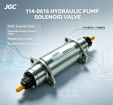 E330C   Piezas de excavadora Válvula Solenoide Válvula Solenoide de Bomba Hidráulica 114-0616 1140616